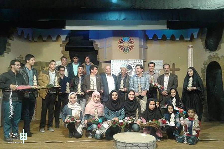 آیین اختتامیه  اجرای نمایش «خورشید کاروان» برگزار شد 2