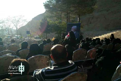 هفتمین روز در گذشت پیشکسوت تئاتر استان کرمان به روایت تصویر