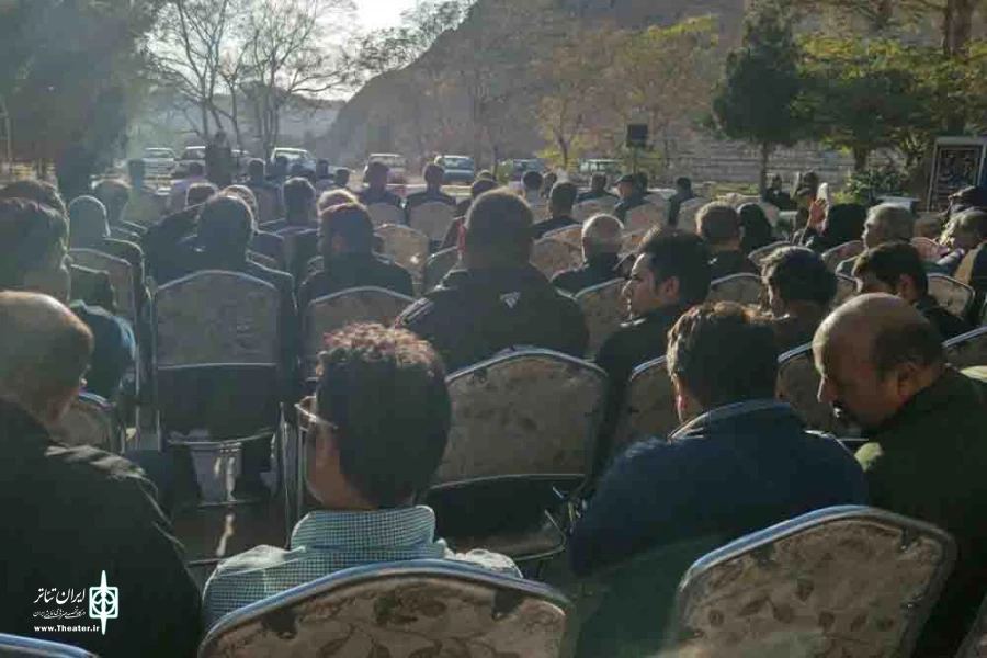 هفتمین روز در ذشت پیشکسوت تئاتر استان کرمان به روایت تصویر
