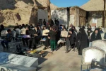 هفتمین روز در ذشت پیشکسوت تئاتر استان کرمان به روایت تصویر