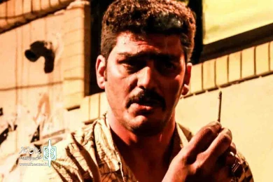 نمایش پشت کلانتری کوچه اول کنار تیر چراغ برق