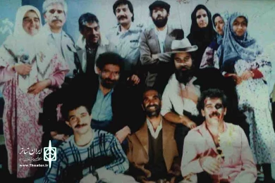 سال ها فعالیت تئاتری «فتانه سید جعفری» به روایت تصویر