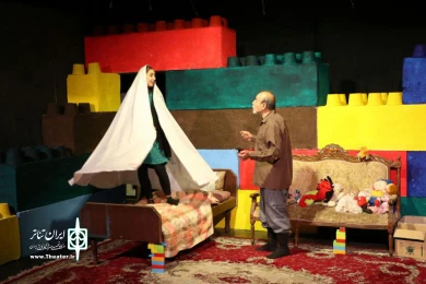 گزارش تصویری اجرای نمایش«حادثه عاشقانه یک مادر » در کرمان