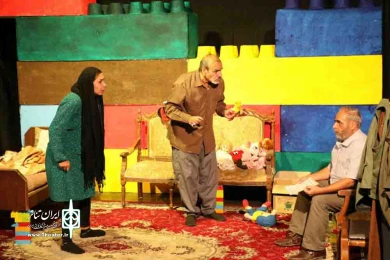 گزارش تصویری اجرای نمایش«حادثه عاشقانه یک مادر » در کرمان