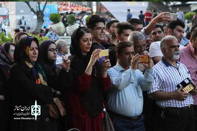 گزارش تصویری اجرای نمایش خیابانی «دریابان» در پنجمین همایش سراسری تئاتر مردمی خرداد