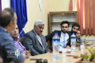 جلسات نقد و بررسی سی امین جشنواره تئاتر استان کرمان به روایت تصویر