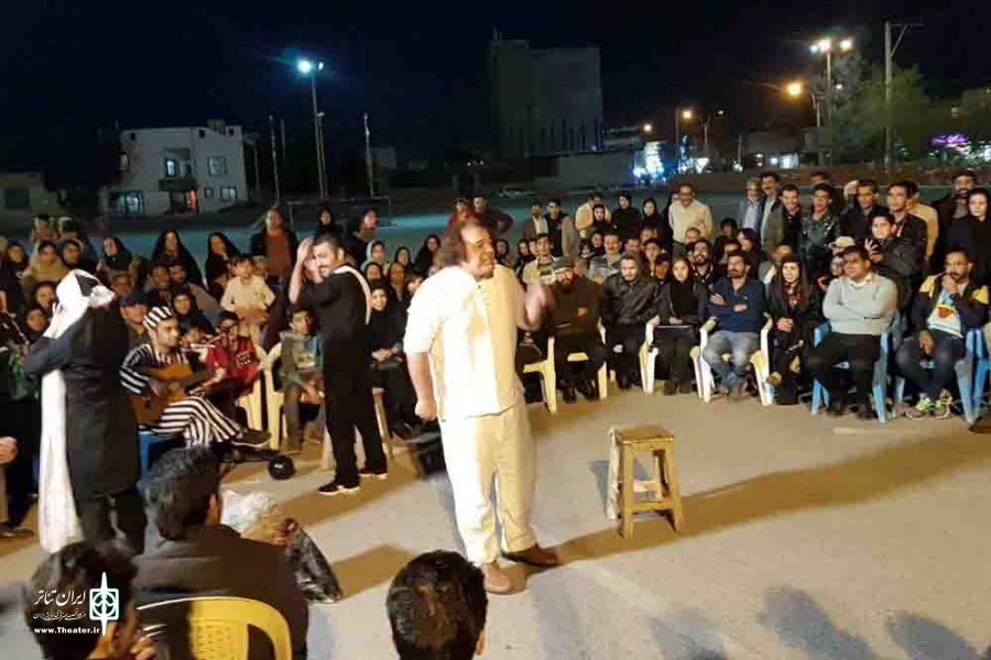 نخستین جشنواره ملی تئاتر خیابانی رضوی جنوب کرمان به روایت تصویر