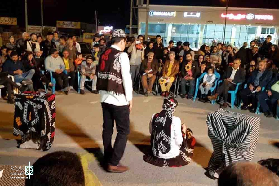 نخستین جشنواره ملی تئاتر خیابانی رضوی جنوب کرمان به روایت تصویر