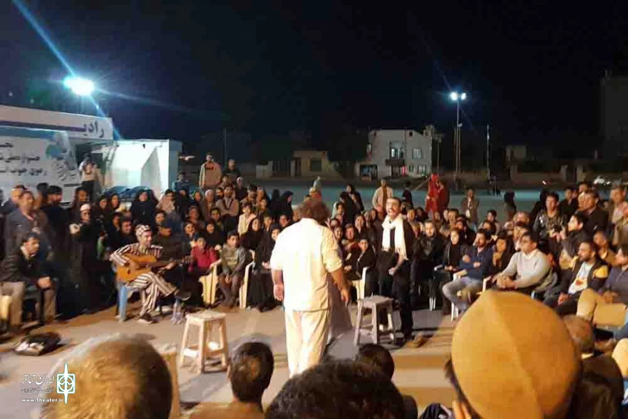 نخستین جشنواره ملی تئاتر خیابانی رضوی جنوب کرمان به روایت تصویر