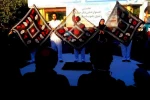 رقابت پنج تئاتر خیابانی در دومین روز از جشنواره رضوی 2