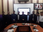 آئین رونمایی از پوستر ویژه برنامه ملی تئاتر خیابانی رضوی جنوب کرمان برگزار شد 2