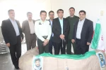 افتتاح نمایشگاه عکس و پوستر دفاع مقدس در عنبرآباد 4