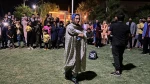 نمایش خیابانی «دست برادری» در کهنوج اجرا شد. 7