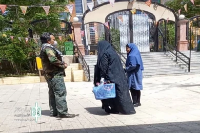 همایش هفته هنر انقلاب، نمایش" رسم عاشقی"  گروه تئاتر کرمون  کارگردان: سجاد خان بابا