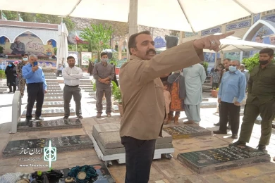 همایش هفته هنر انقلاب، نمایش" حلالیت"، گروه تئاتر کرمون، کارگردان: احسان رضوانی