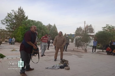 همایش هفته هنر انقلاب، نمایش" شکور" گروه نمایش کرمون  کارگردان: احسان رضوانی  نویسنده: میلاد مرادپور