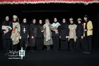 نمایش «ضایعات جنگی» در رفسنجان اجرا شد
