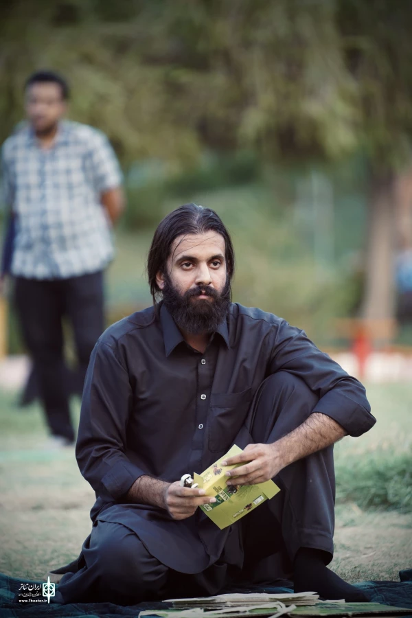 نمایش خیابانی «جامانده» در کهنوج اجرا شد 9