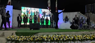 اختتامیه جشنواره ملی تئاتر خیابانی رضوی در جنوب کرمان 2