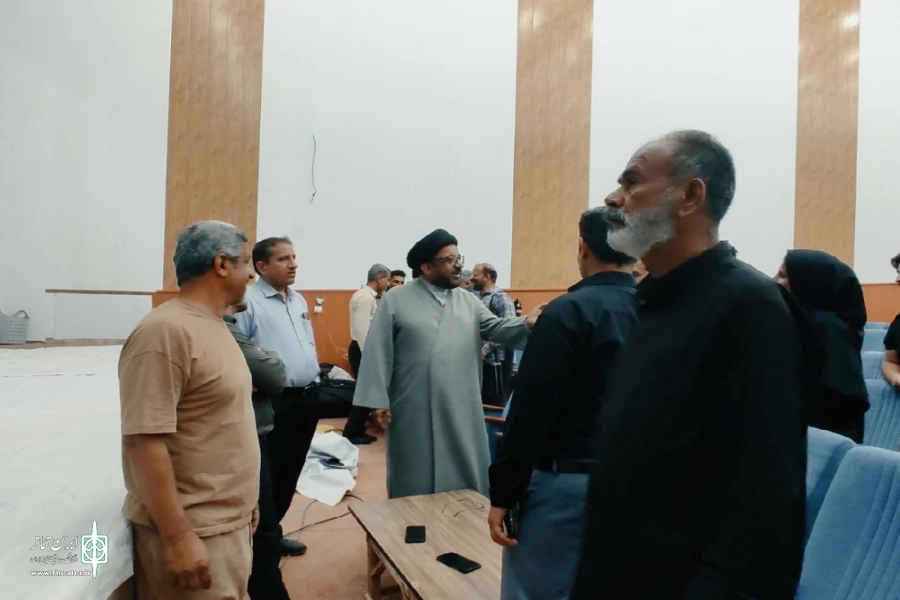 بازدید مدیر کل فرهنگ و ارشاد اسلامی جنوب کرمان از روند جشنواره تئاتر استانی جنوب کرمان 

 2