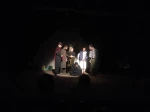 «زخم و کینه» اثر دیگر چهاردهمین جشنواره استانی جنوب کرمان به روی صحنه کهنوج رفت . 5