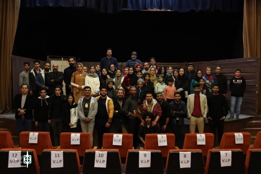 نمایش «پنج میلیون روبل» در رفسنجان به صحنه رفت 2