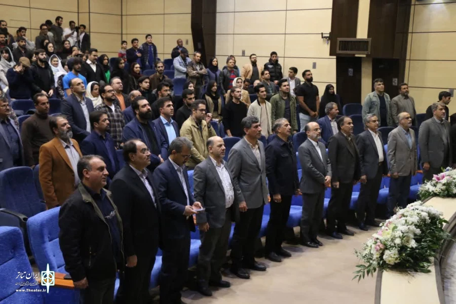 آیین رونمایی پوستر سی و ششمین جشنواره استانی. 3